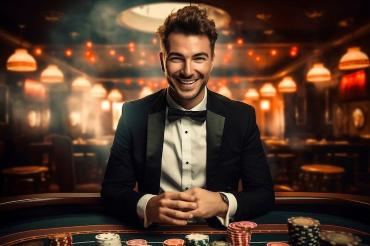 Panel kontrol Fortune Mouse di linetogel menampilkan pilihan denominasi koin, garis pembayaran, dan tombol putar